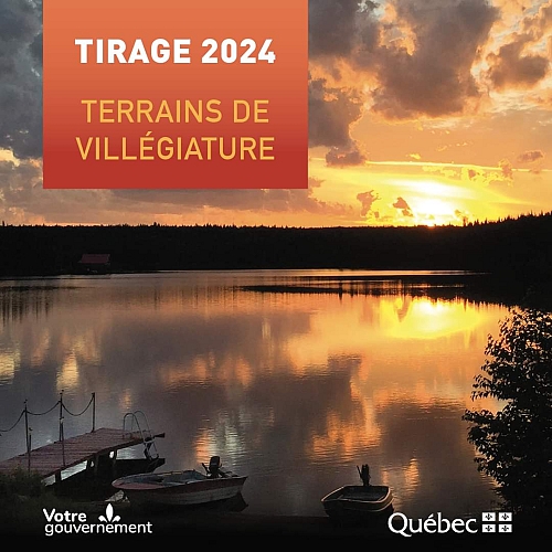 Tirage au sort de terrains de villégiature : c'est parti !